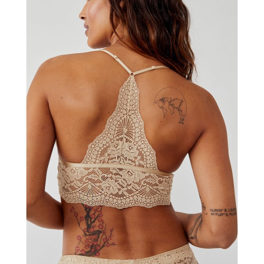 FREE PEOPLE Maya Longline Bra / Winter Wheat - Picture 5 of 8